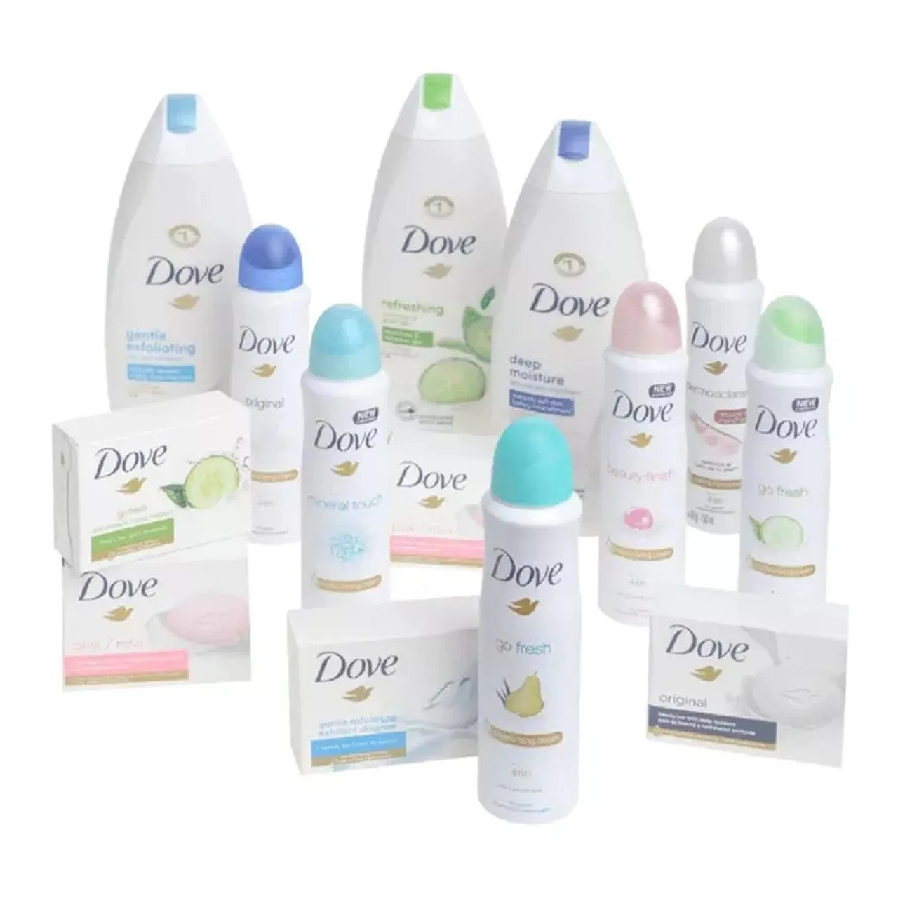 14-Piece: Dove Assorted Hygienic Beauty Kit