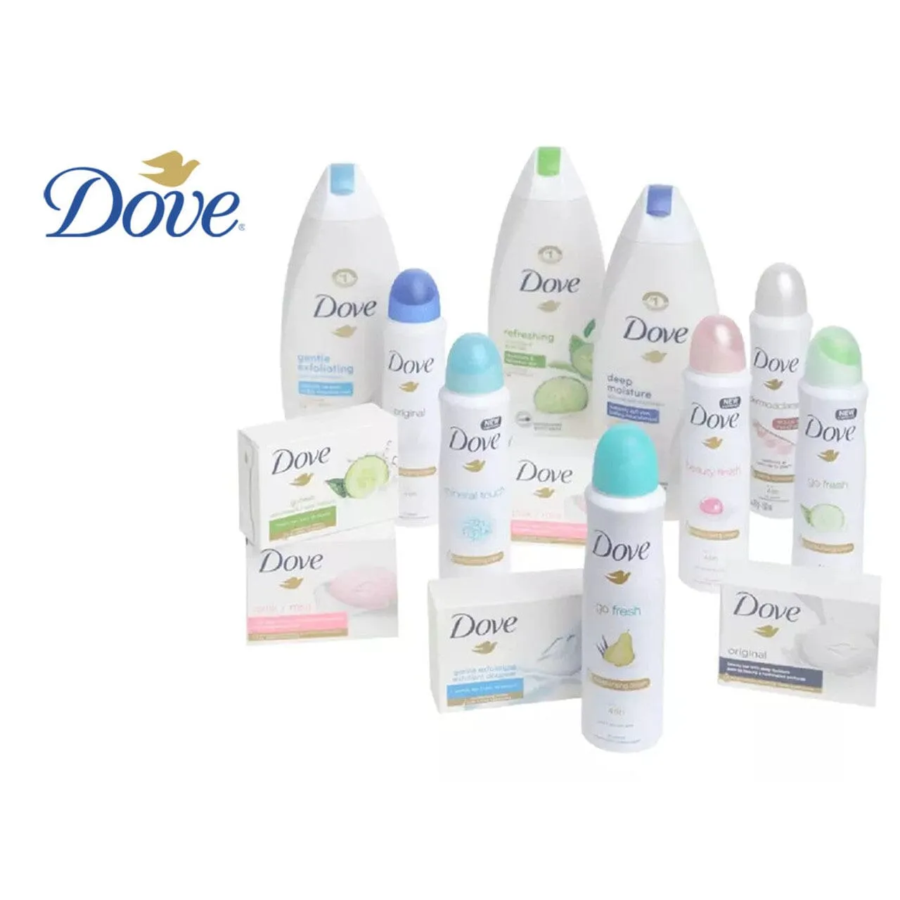 14-Piece: Dove Assorted Hygienic Beauty Kit