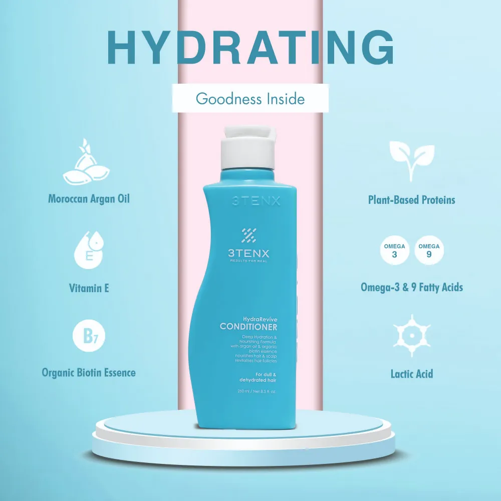 3TENX Hydrarevive Conditioner For Dull & Dehydrate Hair