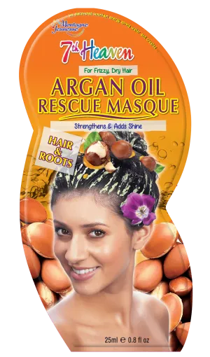 7th Heaven Argan Oil Rescue Hair Masque, 25ml