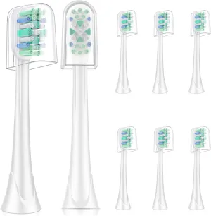8Pcs Brush Heads for Philips Sonicare-Focused Cleaning
