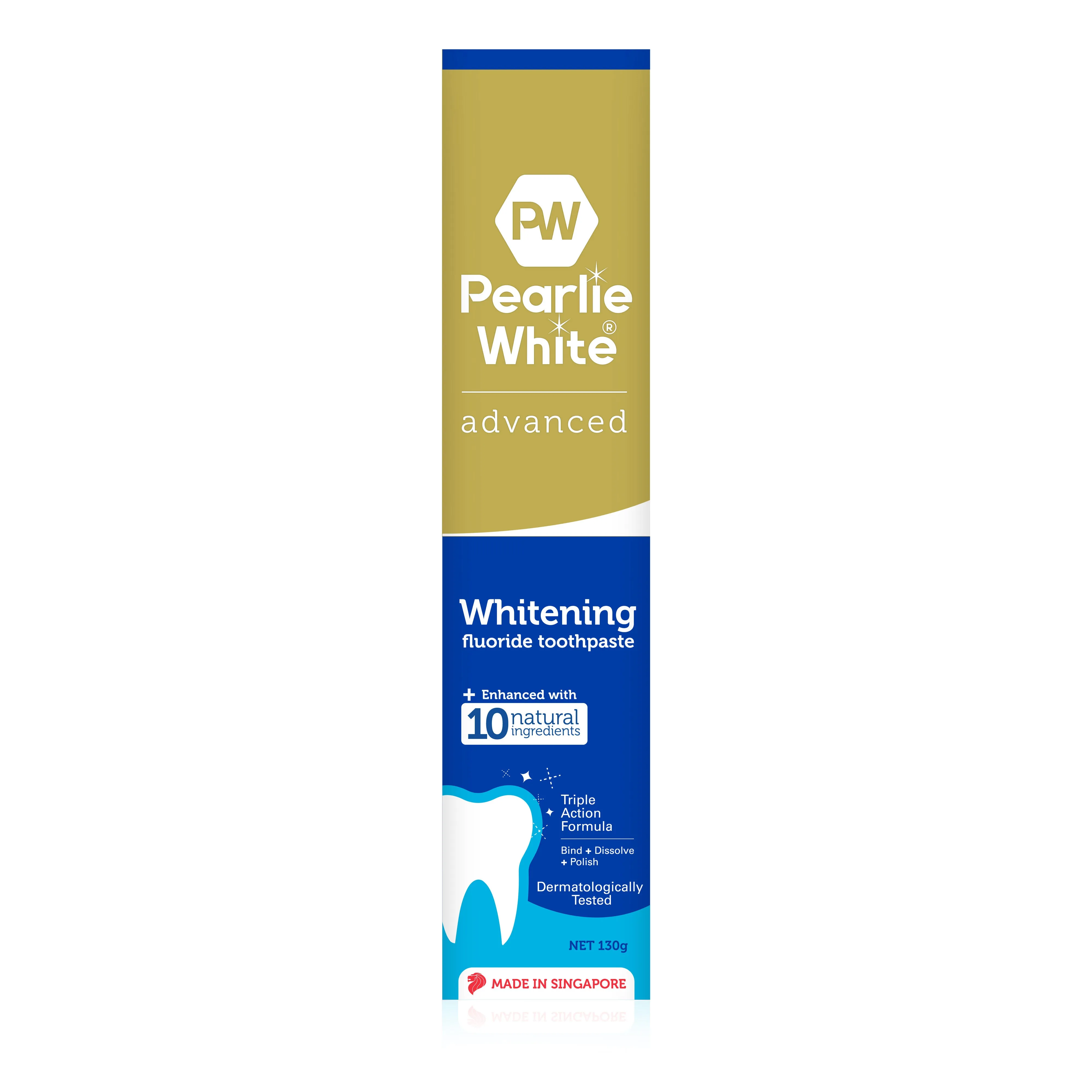 Advanced Whitening Fluoride Toothpaste 130gm