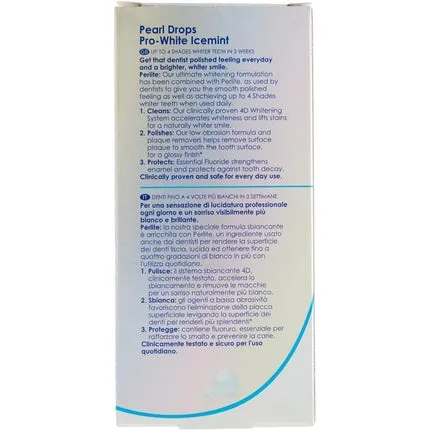 Advanced Whitening Toothpaste, 50 ml, Pearl Drops