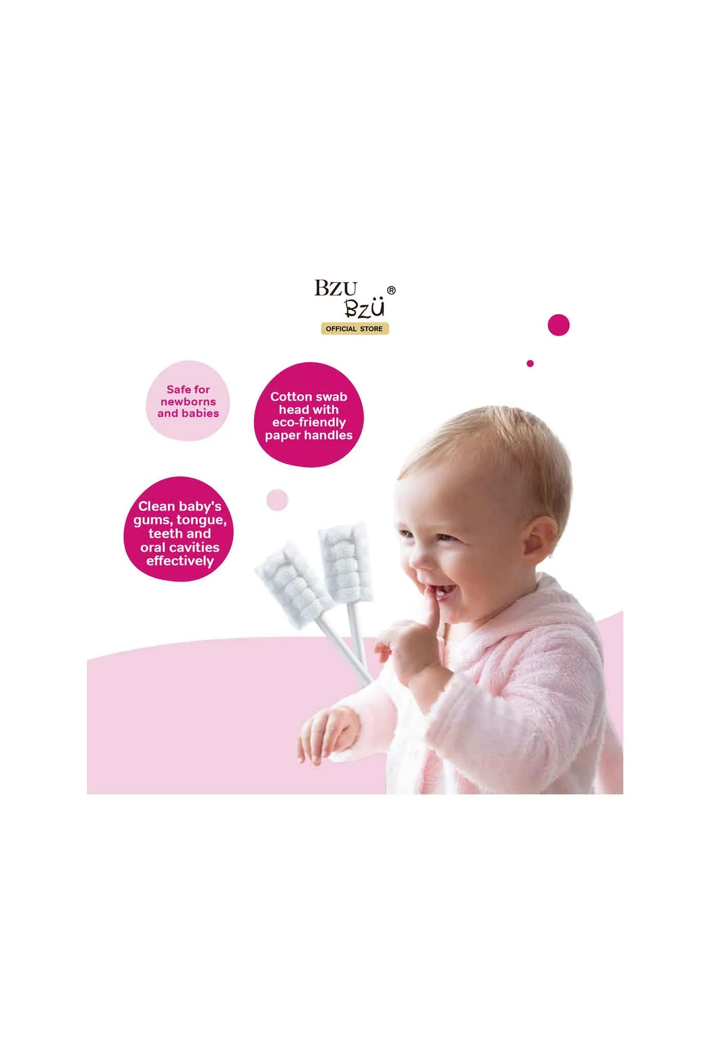 Baby Oral Cleaner Pk30