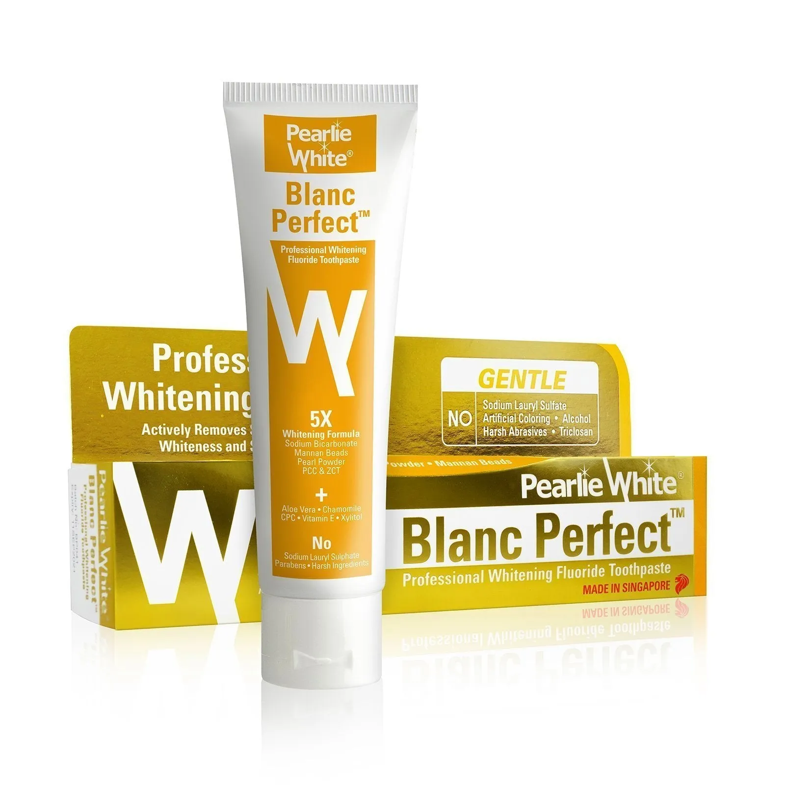 Blanc Perfect Professional Whitening Fluoride Toothpaste 110gm