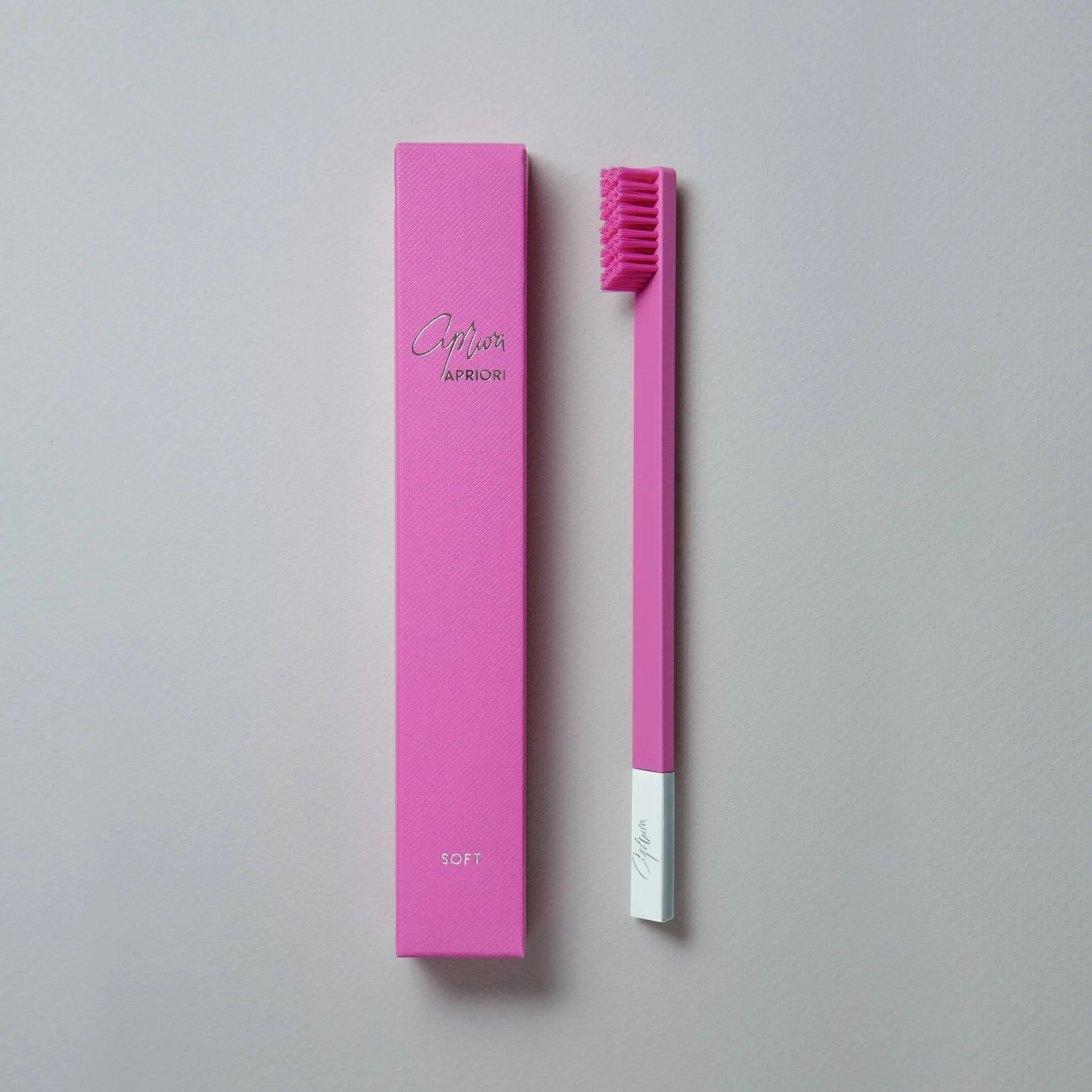 Bubblegum Pink Silver Toothbrush