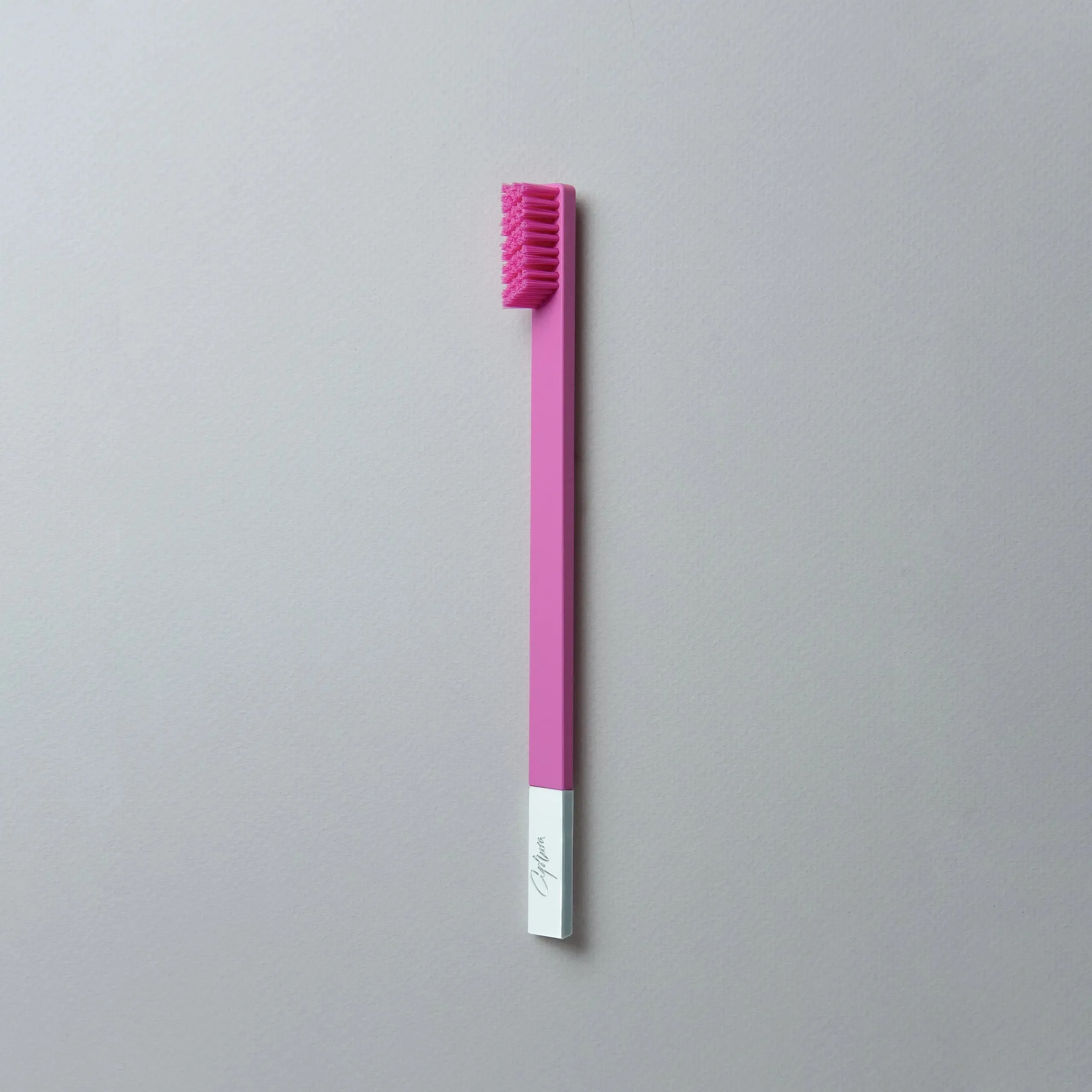 Bubblegum Pink Silver Toothbrush