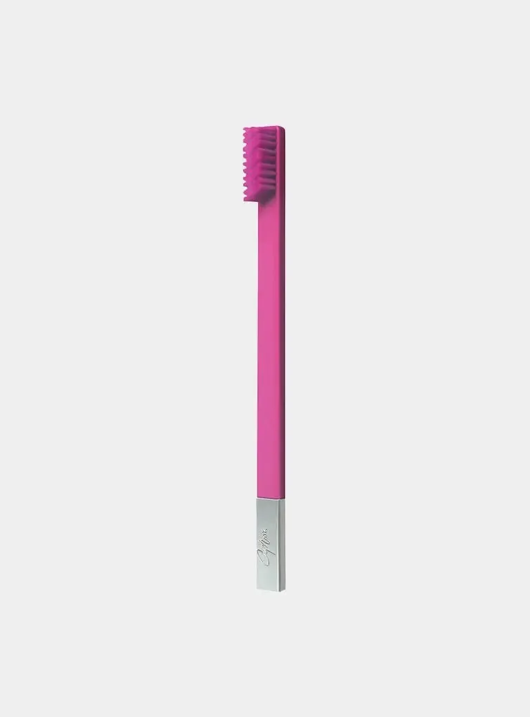 Bubblegum Pink Silver Toothbrush