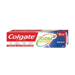 Colgate Total Pro-Gum Health Whitening Toothpaste Gel Form 110g 12/Dozen