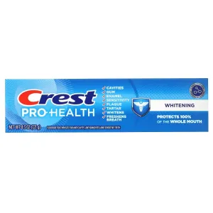 Crest Pro-Health Fluoride Whitening Toothpaste, 121 g