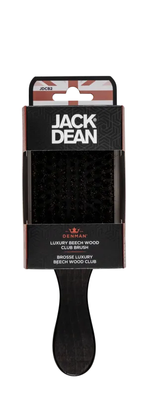 Denman Jack Dean Luxury Beech Wood Club Brush