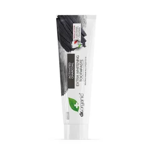 Whitening & Detoxifying Dr. Organic Charcoal Toothpaste - Natural Vegan Oral Care