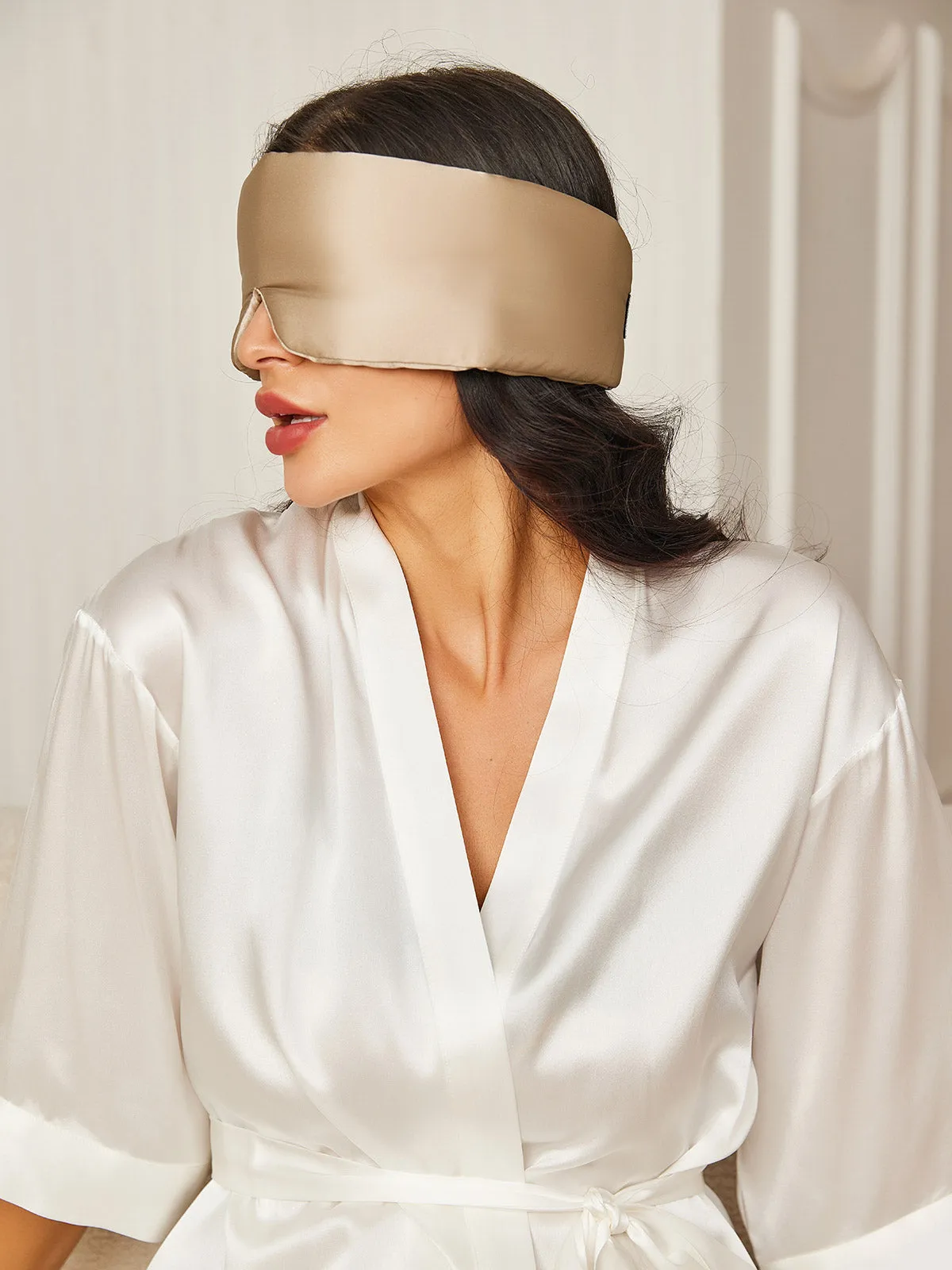 Elegant One Piece Silk Sleep Eye Mask