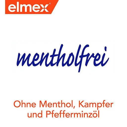 ELMEX menthol-free toothpaste with folding box