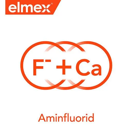 ELMEX menthol-free toothpaste with folding box