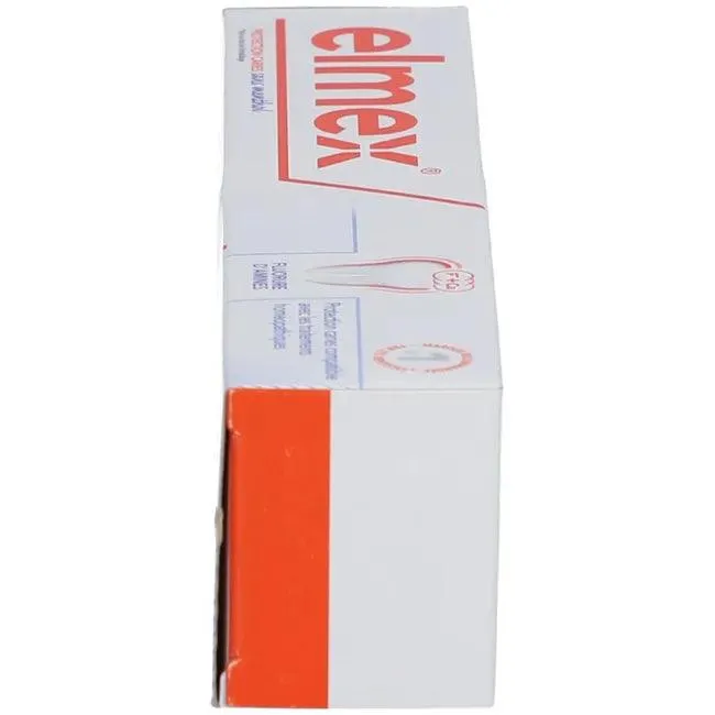 ELMEX menthol-free toothpaste with folding box
