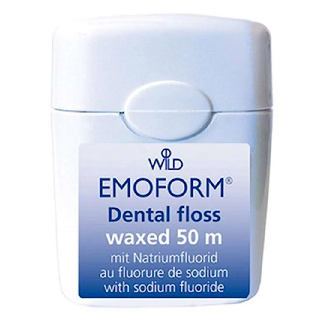 Emoform Dental Floss Waxed 50M