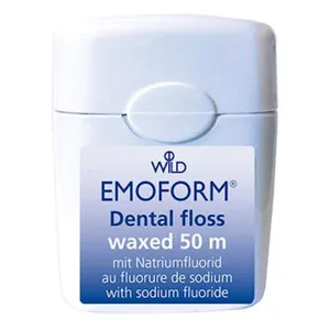 Emoform Dental Floss Waxed 50M