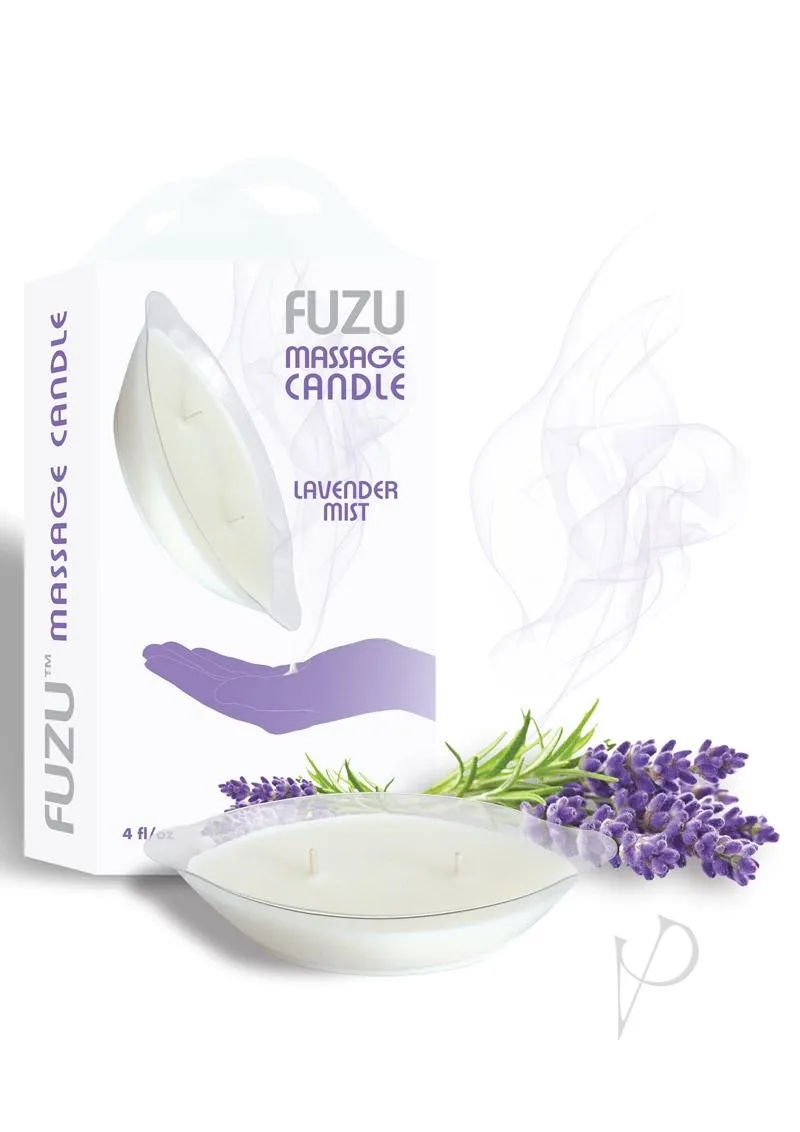 Fuzu Massage Candle Lavender Mist 4oz