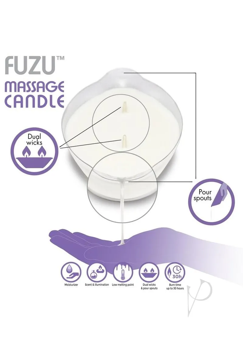 Fuzu Massage Candle Lavender Mist 4oz