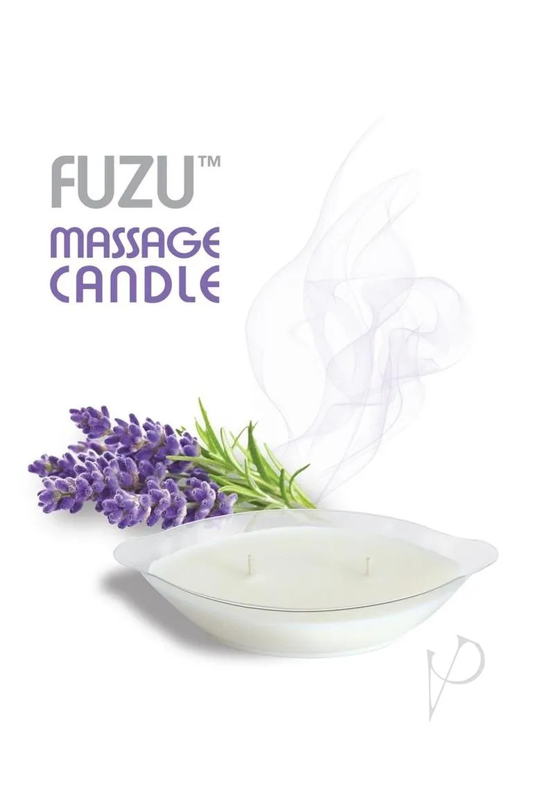 Fuzu Massage Candle Lavender Mist 4oz