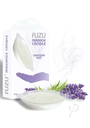 Fuzu Massage Candle Lavender Mist 4oz