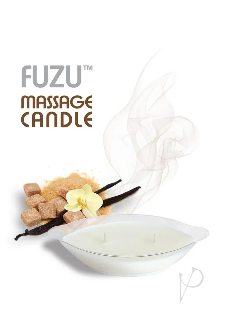 Fuzu Massage Candle Warm Vanilla 4oz