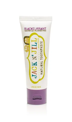 Jack N Jill Natural Toothpaste Organic - Blackcurrant
