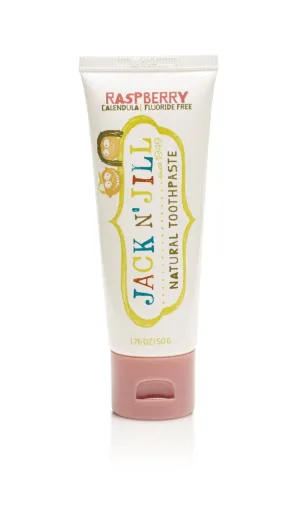 Jack N Jill Natural Toothpaste Organic - Raspberry