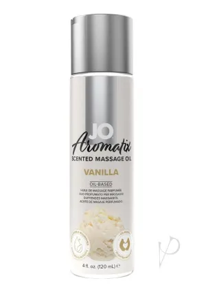 Jo Aromatix Massage Oil Vanilla 4oz