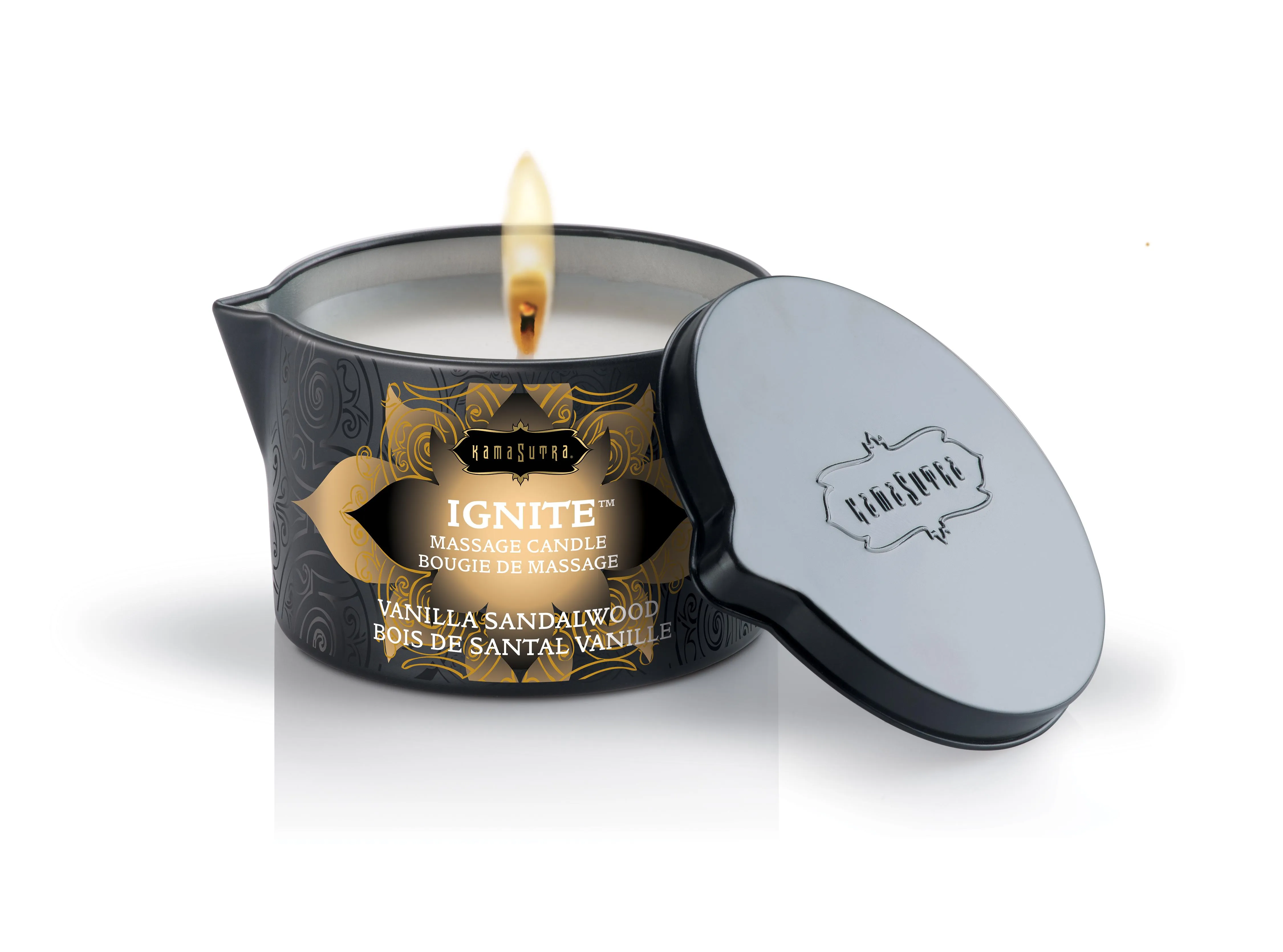 Kama Sutra IGNITE Massage Candle Vanilla Sandalwood