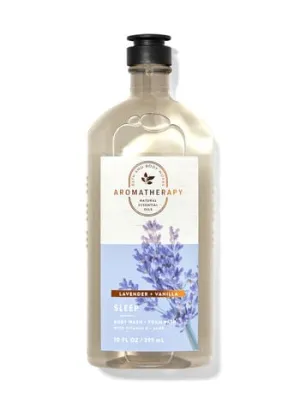 Lavender Vanilla Body Gel & Bubble Bath, 10 fl oz / 295 mL, Bath and Body Works