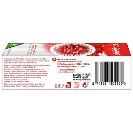 Max White Ultraactive whitening toothpaste with foam 50 ml, Colgate