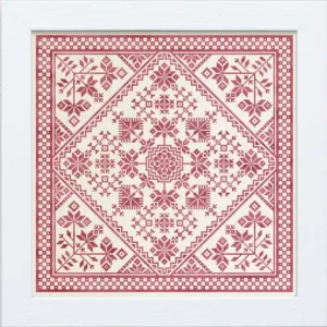 Modern Folk Embroidery - Hälsingland Blommor - Booklet Chart
