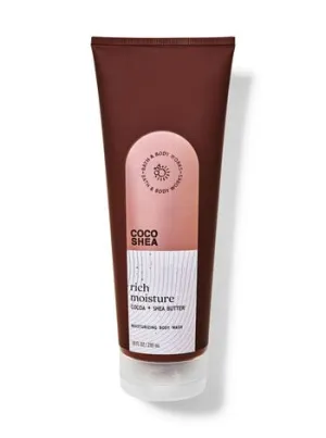 Moisturizing shower gel Coco Shea Rich Moisture, 10oz / 295 mL, Bath and Body Works