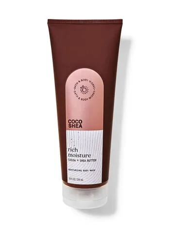 Moisturizing shower gel Coco Shea Rich Moisture, 10oz / 295 mL, Bath and Body Works