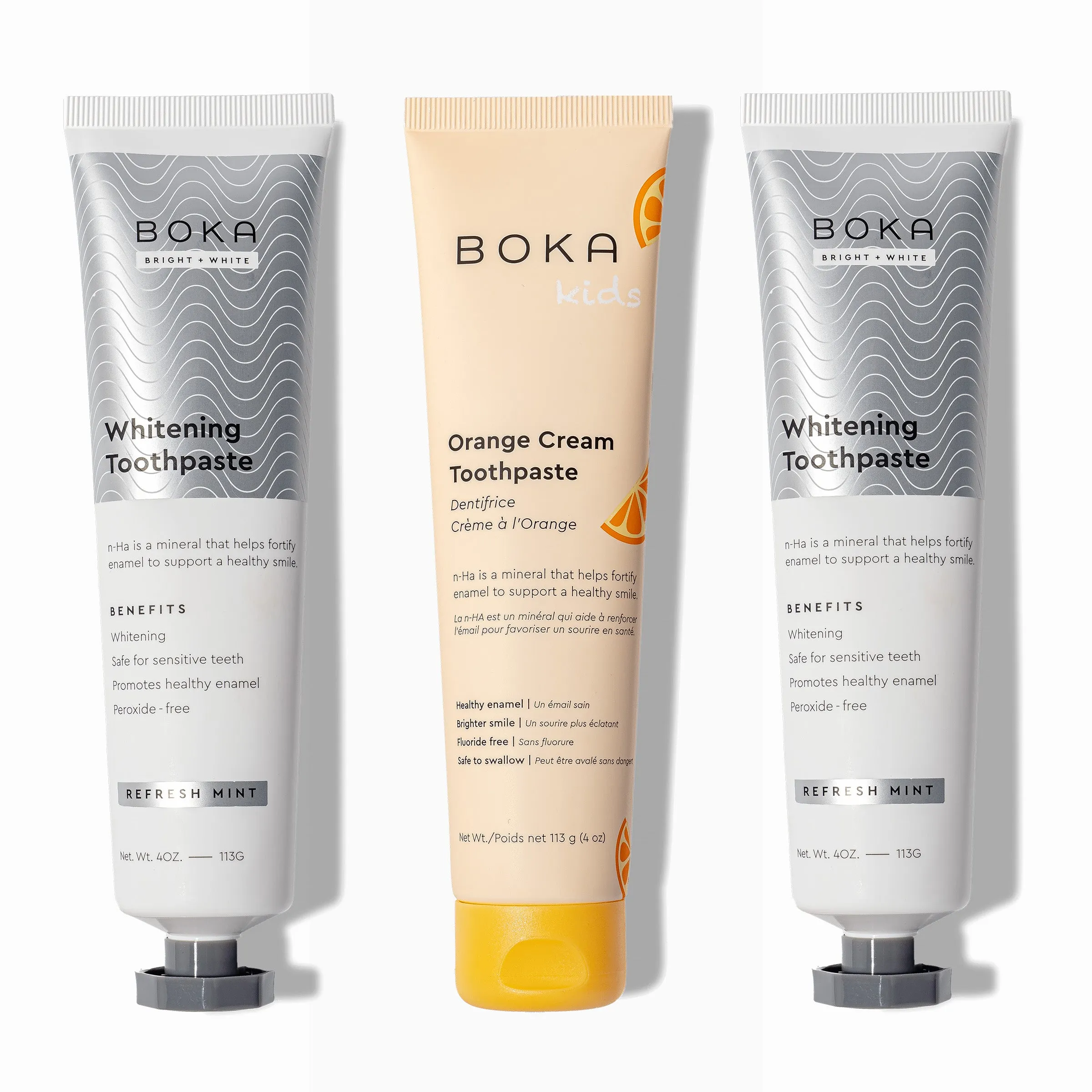 Nano (n-Ha) Toothpaste Whitening 3 Pack