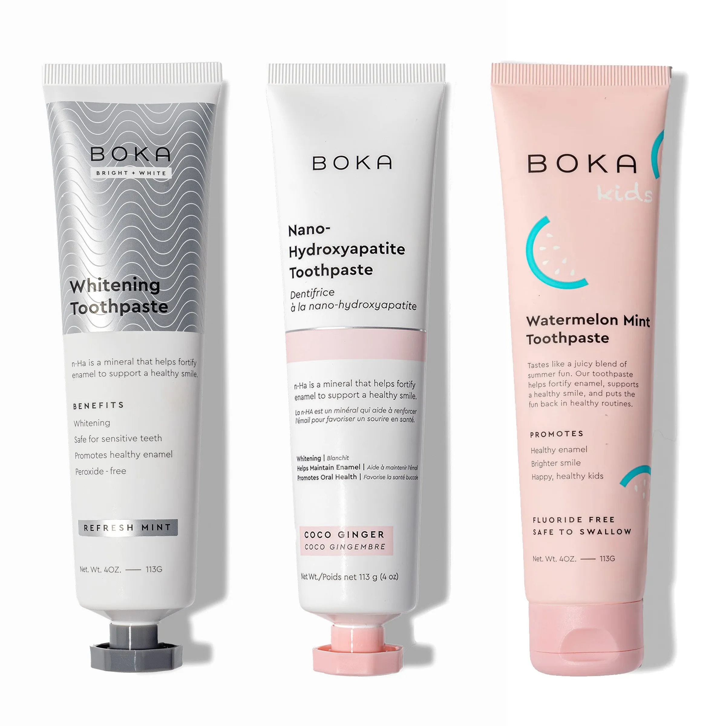 Nano (n-Ha) Toothpaste Whitening 3 Pack