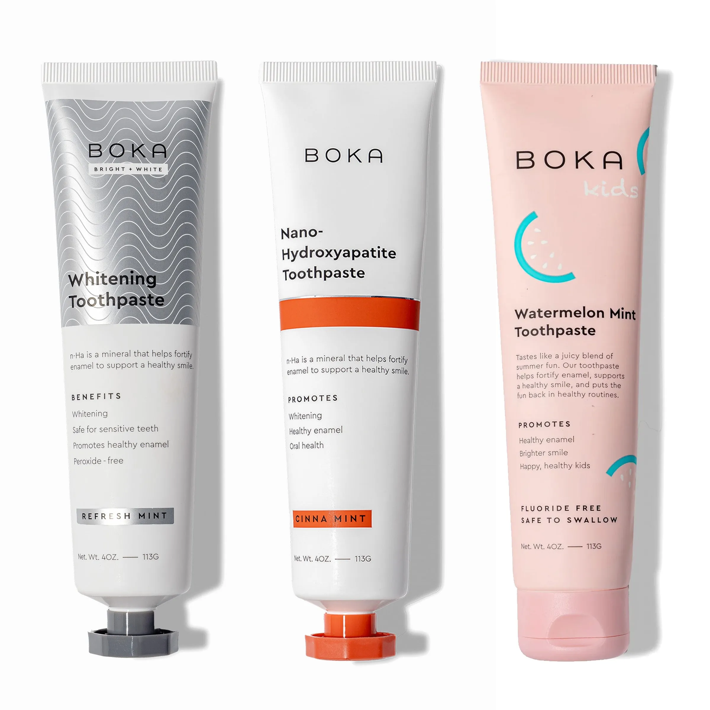 Nano (n-Ha) Toothpaste Whitening 3 Pack