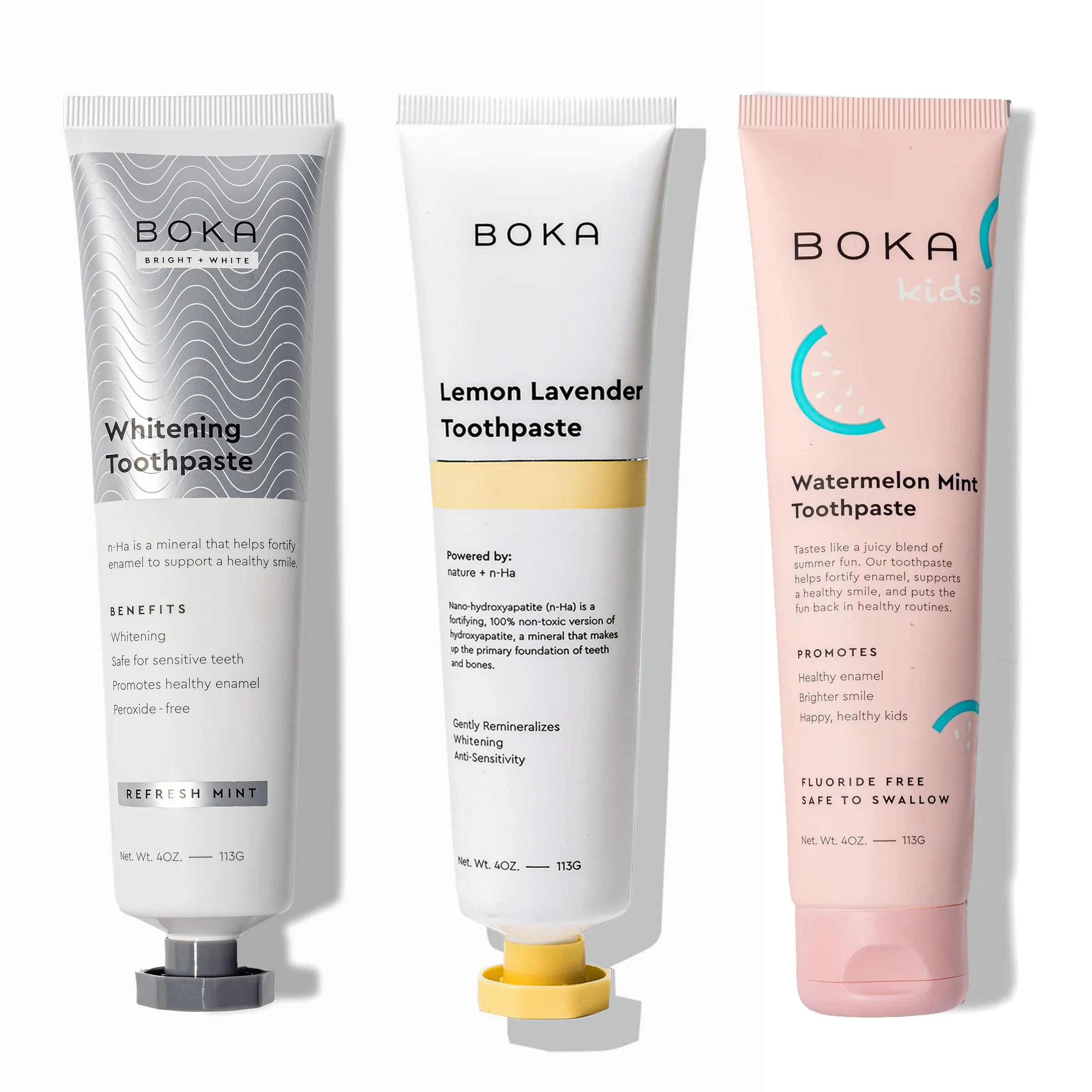 Nano (n-Ha) Toothpaste Whitening 3 Pack