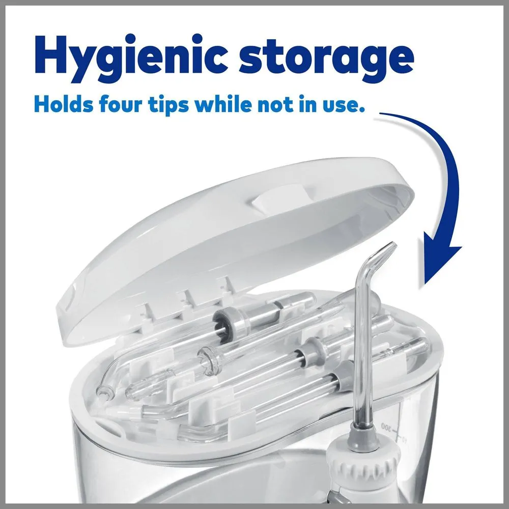 Waterpik WP-100 Ultra Countertop Water Flosser, White