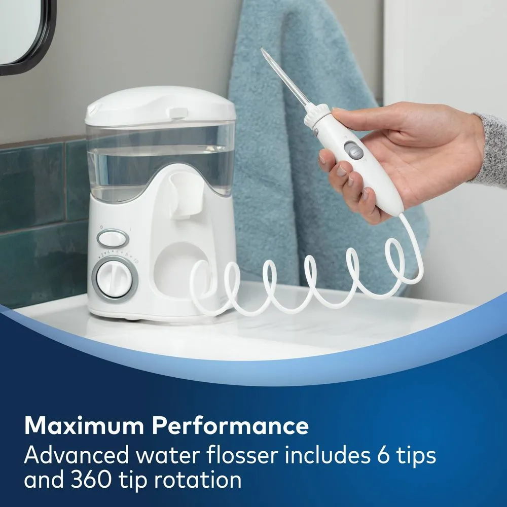 Waterpik WP-100 Ultra Countertop Water Flosser, White