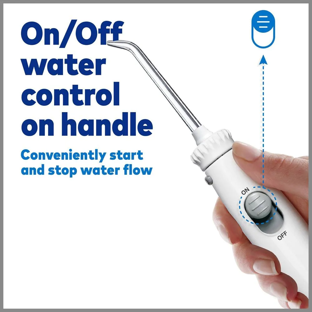 Waterpik WP-100 Ultra Countertop Water Flosser, White