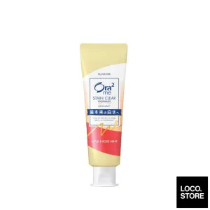 Ora2 Me Stain Clear Toothpaste Apple & Rose Mint 140G