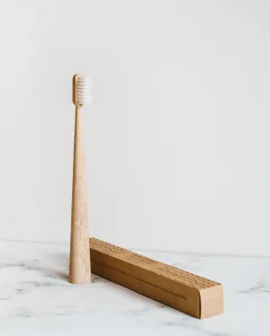 Single Bamboo Toothbrush - Adult