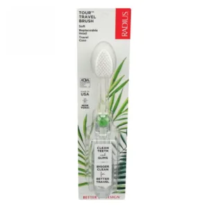 Toothbrush Tour Travel Soft 1 Count By Radius