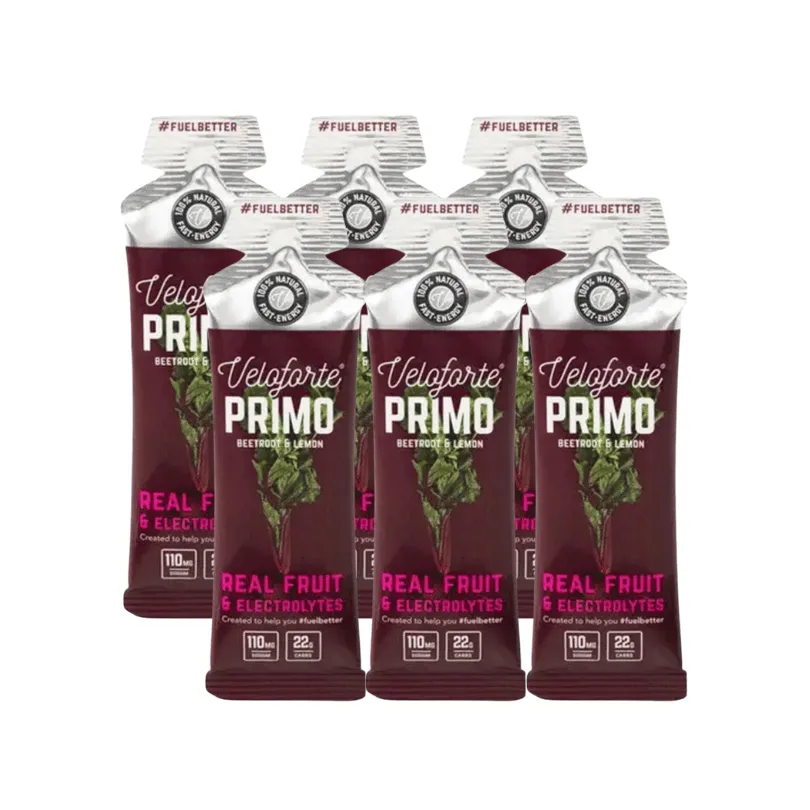 Veloforte - Energy Gels - Primo (Beetroot & Lemon)