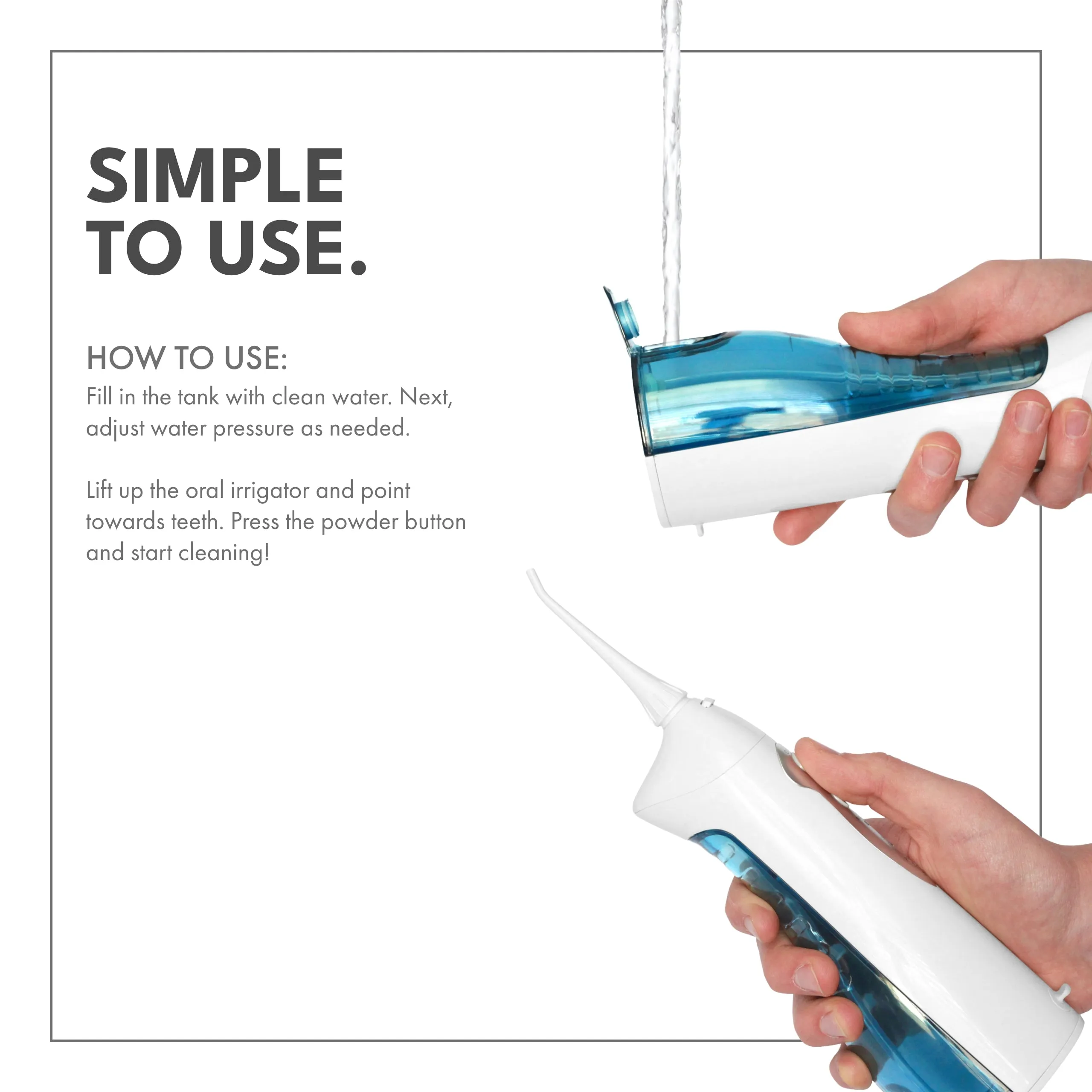 Water Flosser with XL Tank - Dental Discount